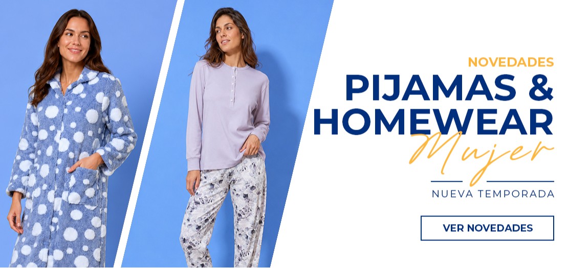 NOVEDADES PIJAMA Y HOMEWEAR MUJER 2026