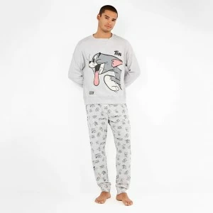 Pijama hombre estampado Tom y Jerry