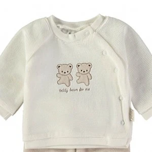 Pijama beb&eacute; dos piezas aterciopelado