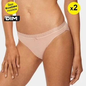 Braga bikini Ecodim pack 2 cintura encaje 