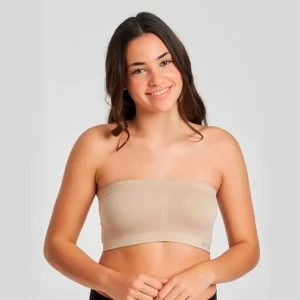 Sujetador bandana ni&ntilde;a seamless sin relleno