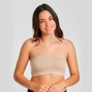 Sujetador bandana ni&ntilde;a seamless sin relleno