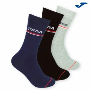 Calcet&iacute;n tenis punto liso pack x3 algod&oacute;n