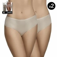 Braga midi pack x 2 Algod&oacute;n el&aacute;stico extrasuave 