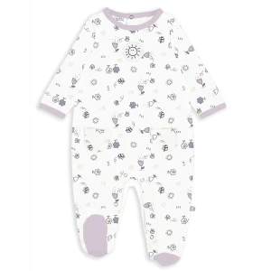 Pelele beb&eacute; algod&oacute;n estampado 