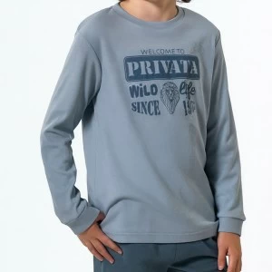 Pijama algod&oacute;n juvenil manga larga