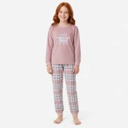 Pijama ni&ntilde;a manga larga spandex