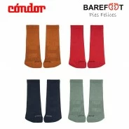 Calcetin infantil liso calzado saludable barefoot