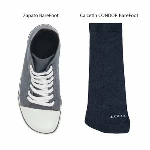 Calcetin infantil liso calzado saludable barefoot