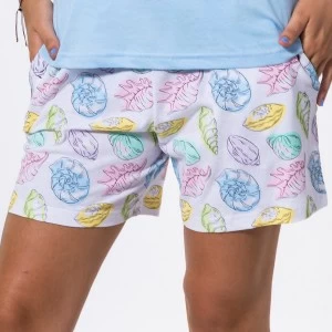 Pijama mujer manga corta algod&oacute;n