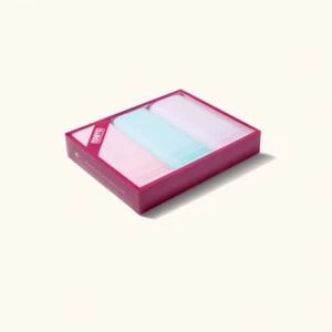 Estuche 3 pa&ntilde;uelos mujer fantas&iacute;a estampada