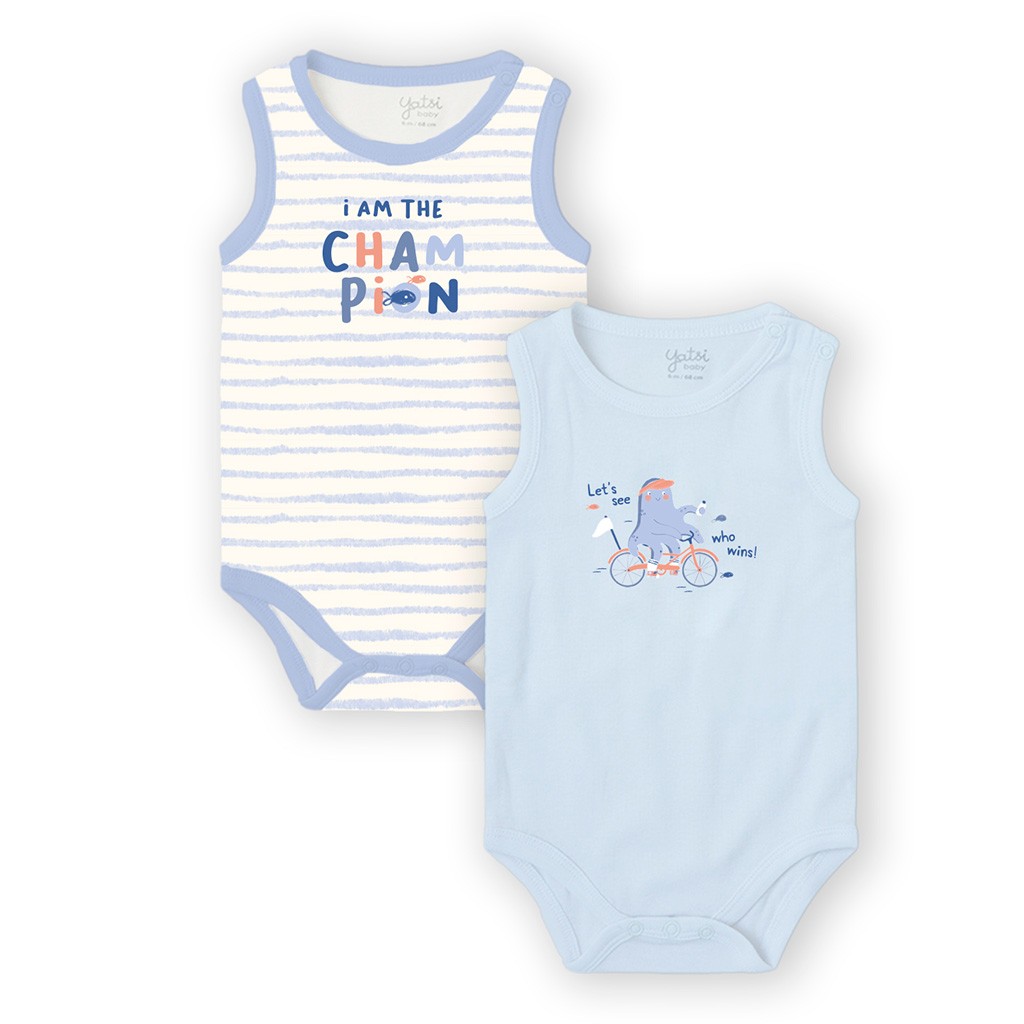 Body beb&eacute; tirantes algod&oacute;n pack 2