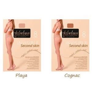 Panty 8 den invisible second skin sin carreras 