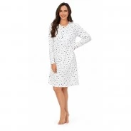 Camis&oacute;n largo mujer estampado florecitas