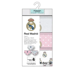 Braga ni&ntilde;a estampada pack x 3 blister