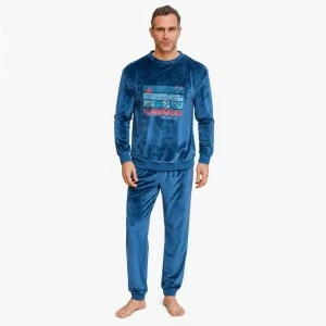 Pijama invierno hombre manga larga spandex