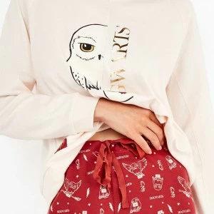 Pijama largo mujer algod&oacute;n Harry Potter