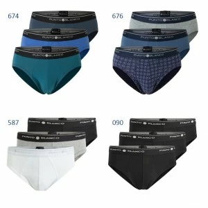 Slip cintura goma vista pack 3 l&iacute;nea Basix