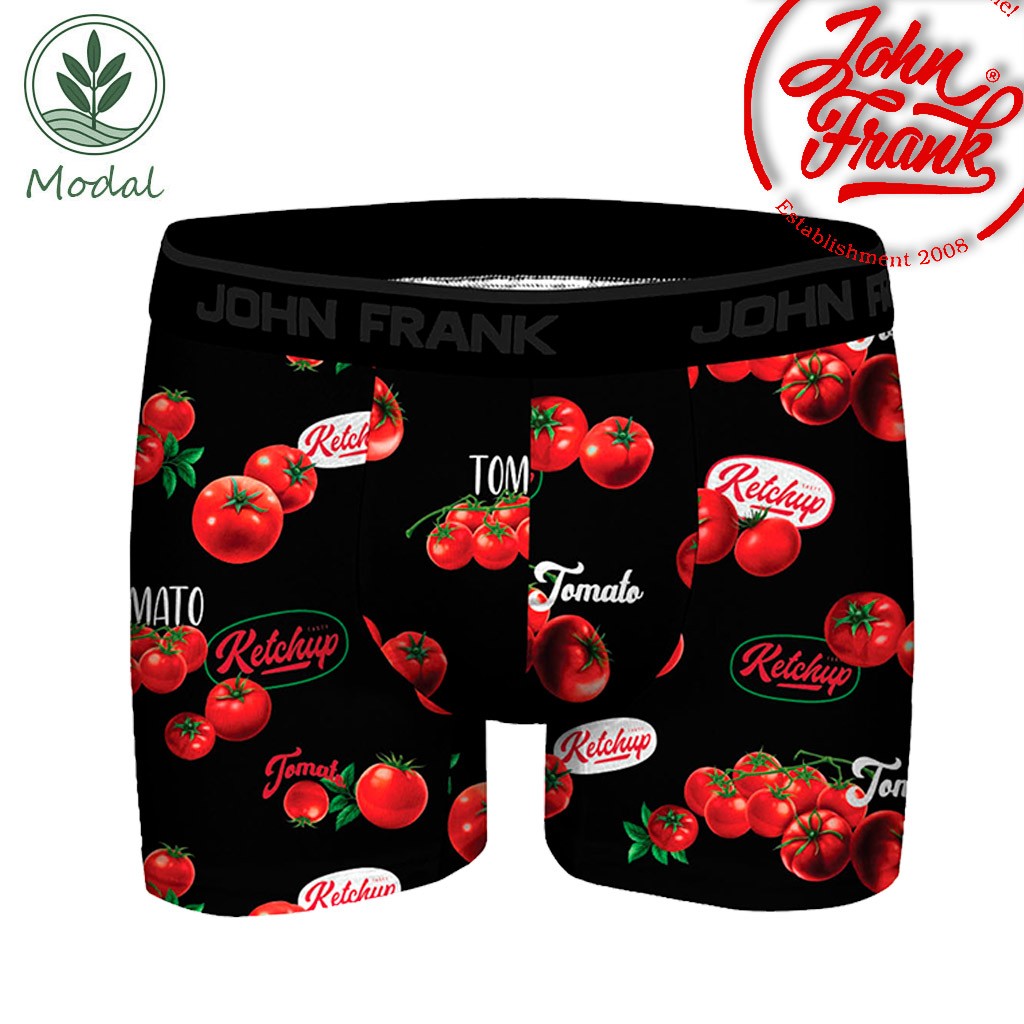 Boxer hombre micromodal estampado digital Tomato