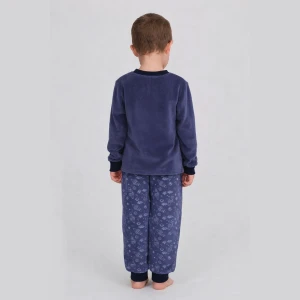 Pijama coralina ni&ntilde;o manga larga