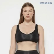 Sujetador top mujer tejido ligero