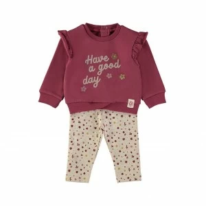 Conjunto beb&eacute; algod&oacute;n estampado