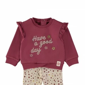 Conjunto beb&eacute; algod&oacute;n estampado