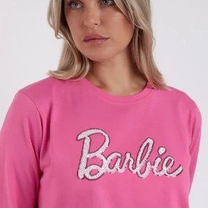 Pijama mujer algod&oacute;n dise&ntilde;o Barbie