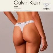Tanga x3 cintura goma vista modern logo ICON