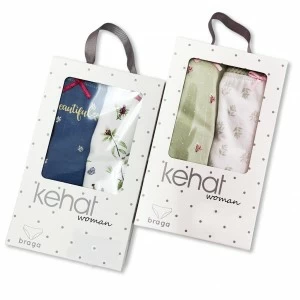 Braga Bikini mujer pack 2 fantas&iacute;a Algod&oacute;n