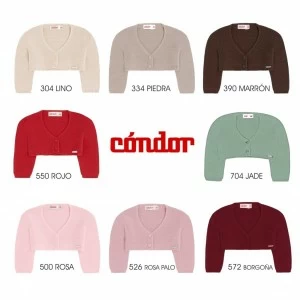 Chaqueta algod&oacute;n punto bobo