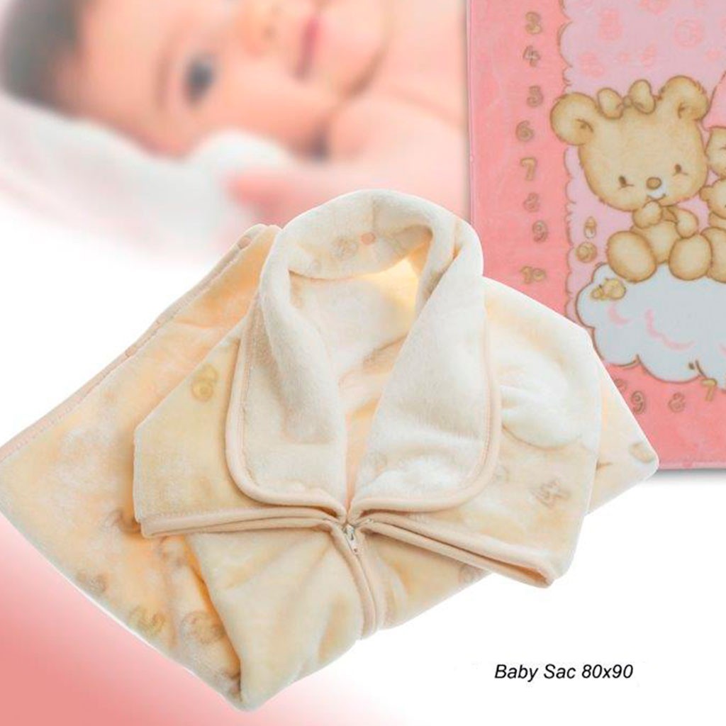 Baby sac convertible saco dormir y manta ositos