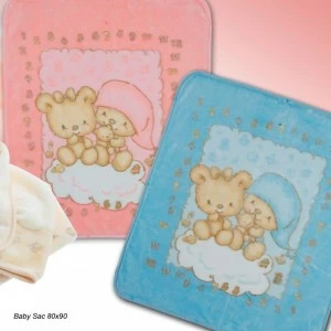 Baby sac convertible saco dormir y manta ositos