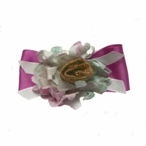 Horquilla aplique flor 