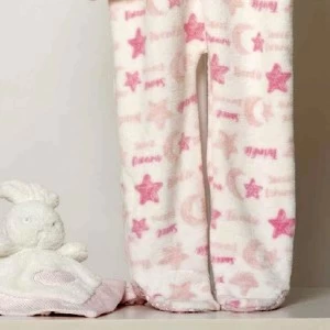 Pelele manta ni&ntilde;a estampado