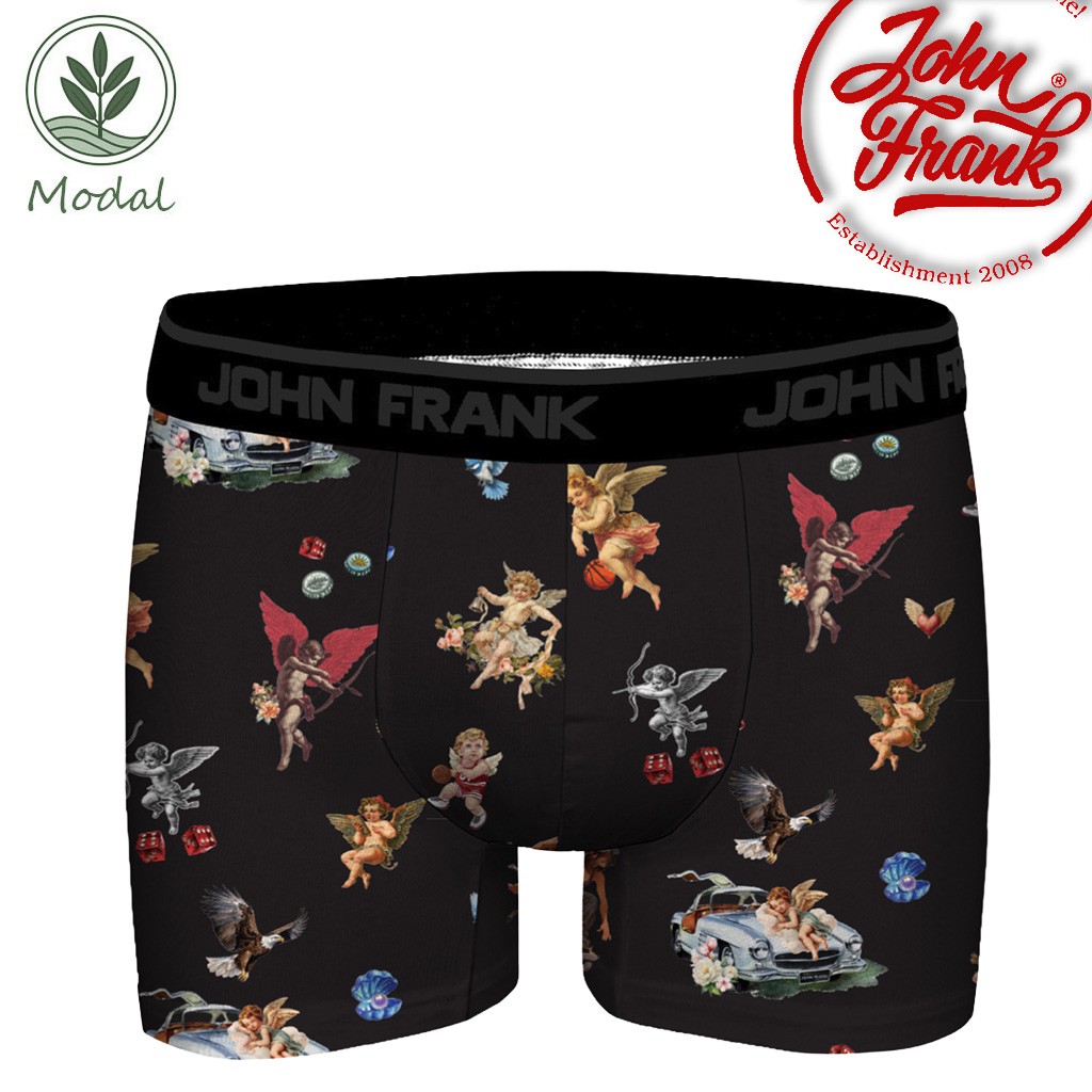 Boxer hombre micromodal estampado digital angelito