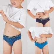 Slips ni&ntilde;o goma vista pack x2 surtido