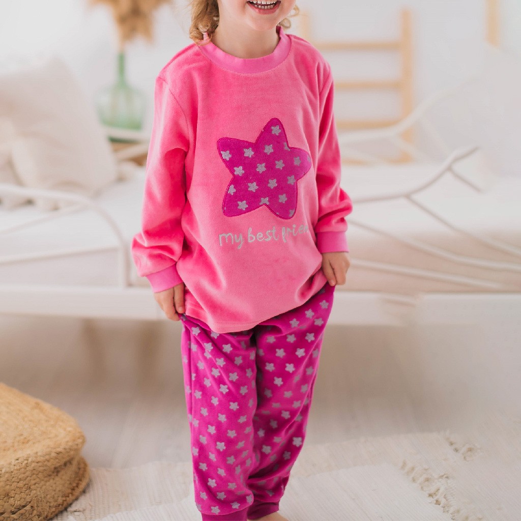 Pijama manta infantil rosa Waterlemon