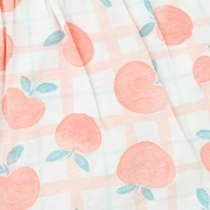 Vestido beb&eacute; estampado con volantes