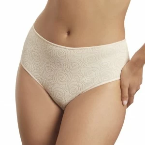 Braga alta jacquard floreado para Teresa y Mariv&iacute;