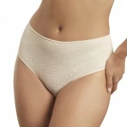 Braga alta jacquard floreado para Teresa y Mariv&iacute;