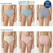 Braga alta algod&oacute;n elastano fantasi pack x3