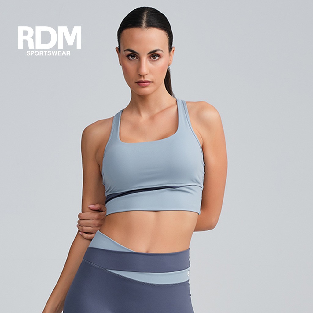 Sujetador top deportivo espalda nadadora