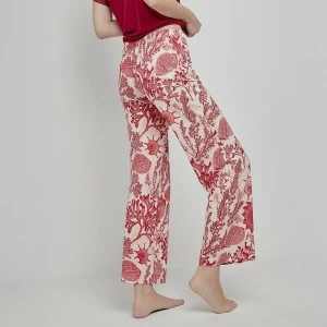 P&aacute;ntalon largo pijama estampado algod&oacute;n-modal