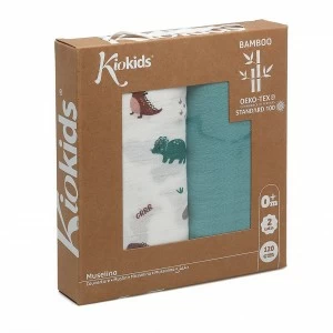 Muselina de Bamb&uacute; y algod&oacute;n pack x2 de 120x120