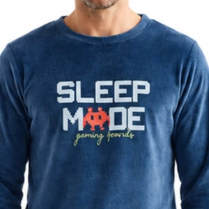 Pijama hombre tejido suave videojuegos
