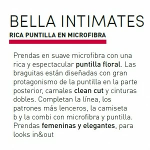 Braga mujer milano linea Bella Intimates encaje