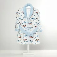 Bata beb&eacute; coralina estampada