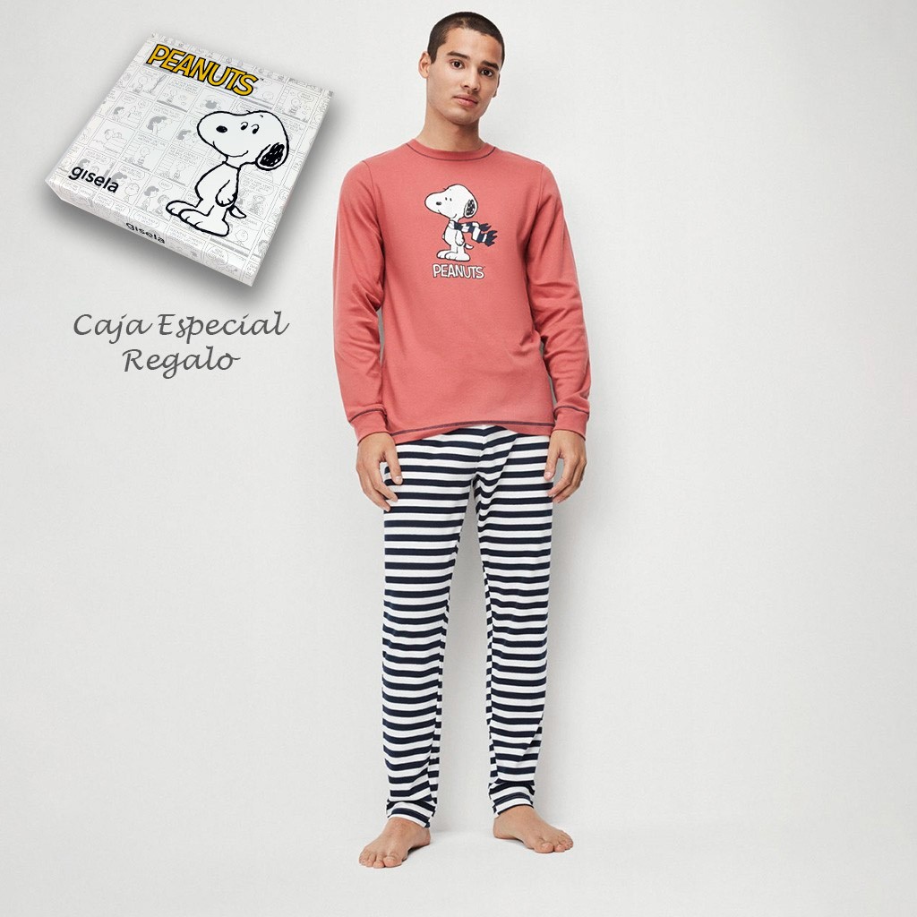Pijama hombre algodón Snoopy