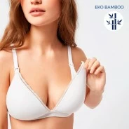Sujetador maternal lactancia EkoBamboo extrasuave